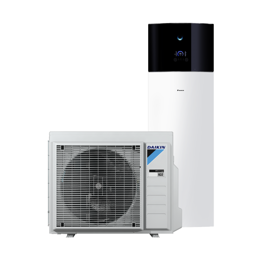 Õhk-vesi soojuspump Daikin Altherma 3 (ERGA) tarbeveeboileriga